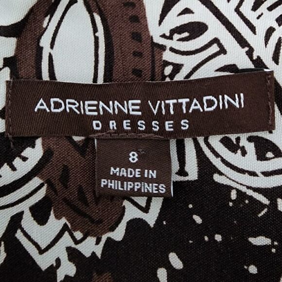 ADRIENNE VITTADINI WOMEN'S SLEEVELESS SHEATH DRESS SIZE 8 - Picture 4 of 5